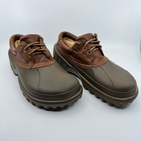 CROCS Other - Crocs Islander Waterproof Leather Duck Boots Color Brn Sz 12
